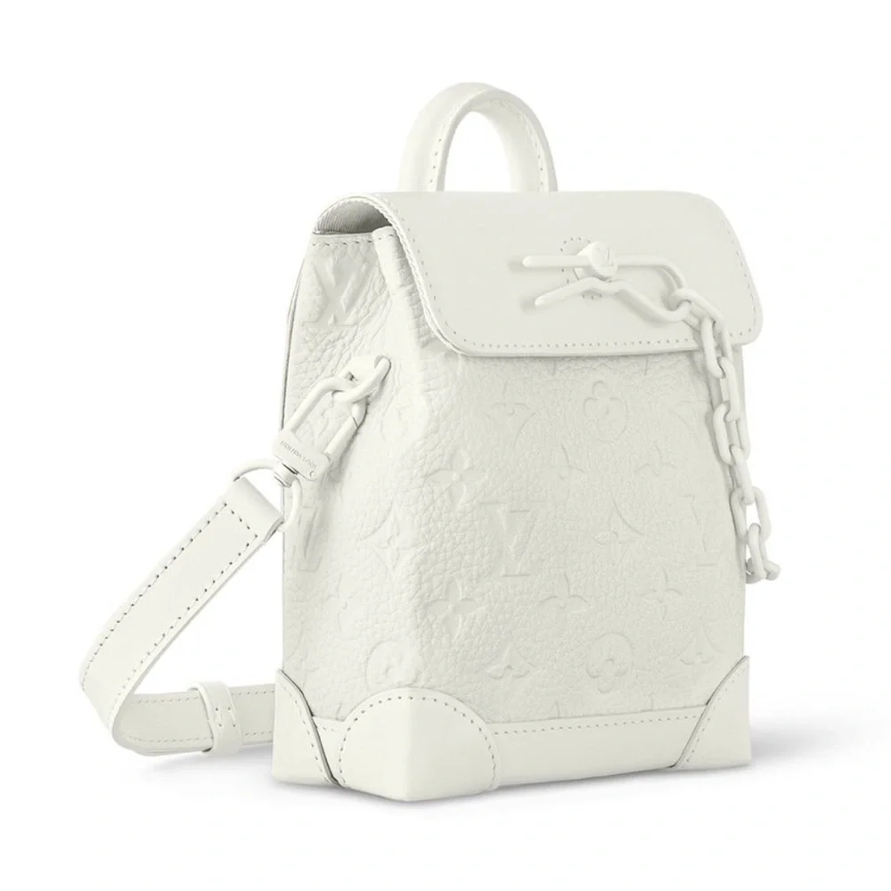 NEW 🤍 Louis Vuitton White Nano Streamer Bag *RARE*